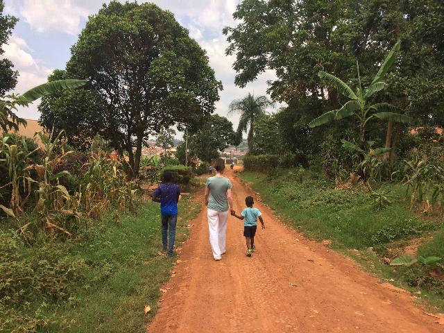 Uganda walking